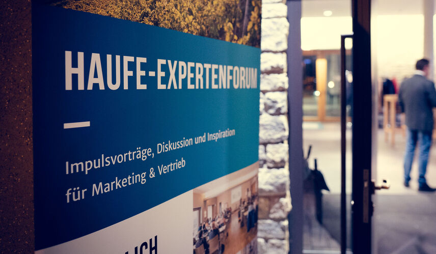 Das B2B-Marketing der Zukunft war Thema des 5. Haufe-Expertenforums.